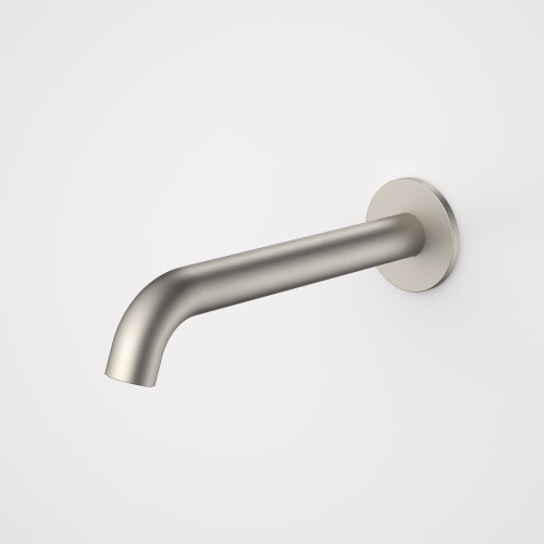 Liano II Basin or Bath Outlet 210mm Round Cover Plate Brushed Nickel Lead Free [295941]