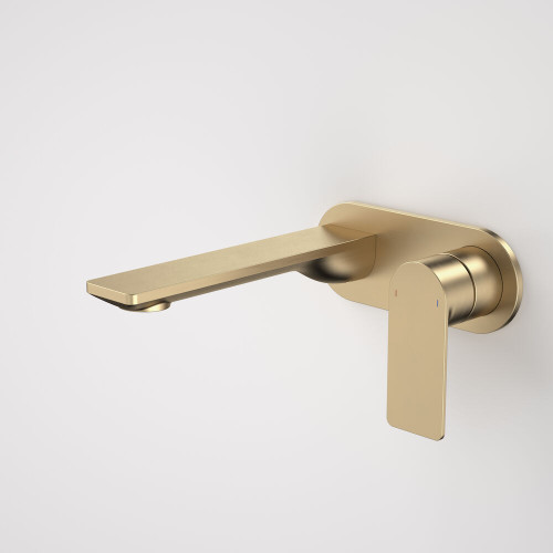 Urbane II Wash Basin/Bath Mixer Round Cover Plate 180mm Brushed Brass Lead Free [296079]