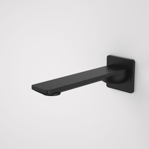 Urbane II Basin/Bath Outlet 180mm Square Cover Plate Matte Black Lead Free [296024]