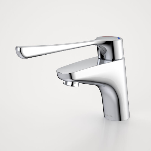 Care Plus Basin Mixer Standard Handle Hot/Cold Chrome Lead Free [296102]