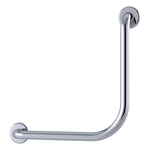 Care Grab Rail 90 Degree 450 x 450mm Polished Stainless Steel [291504]