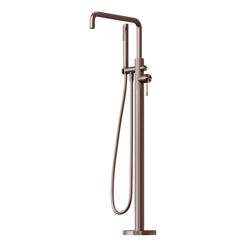Opal Freestanding Bath Mixer with Hand Shower Brushed Bronze [296862]