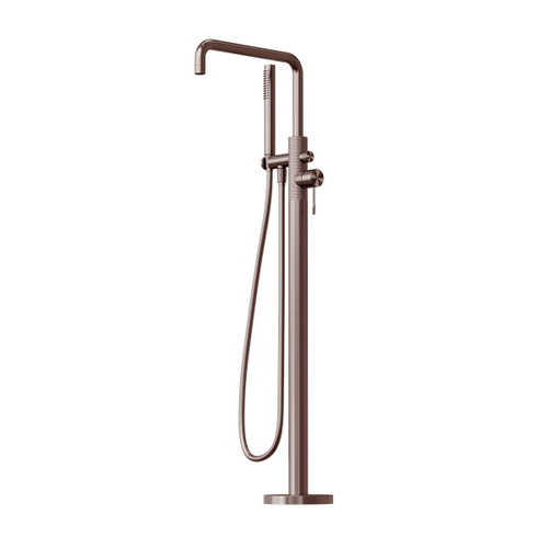 Opal Freestanding Bath Mixer with Hand Shower Brushed Bronze [296862]