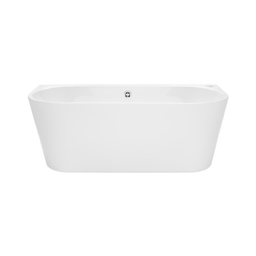 Alegra Contour 1700 Back-to-Wall Freestanding Spa Bath [297370]