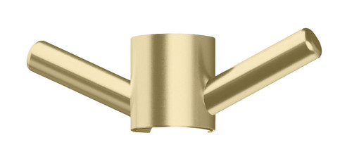 Vertical Rail Hook Round Brushed gold [296768]