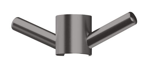 Vertical Rail Hook Round Brushed Carbon [296764]