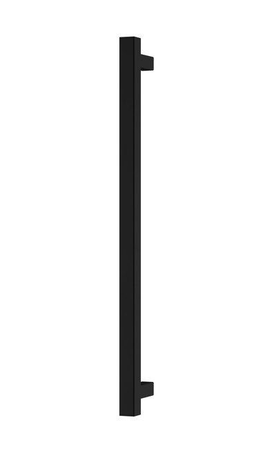 Heated Towel Rail Square 600mm Matte Black [296773]