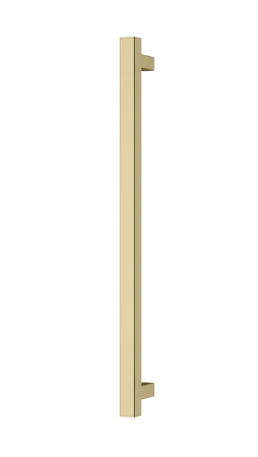 Heated Towel Rail Square 600mm Brushed gold [296769]