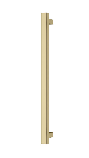 Heated Towel Rail Square 600mm Brushed gold [296769]