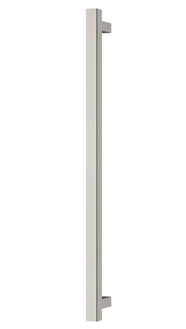 Heated Towel Rail Square 800mm Brushed Nickel [296725]