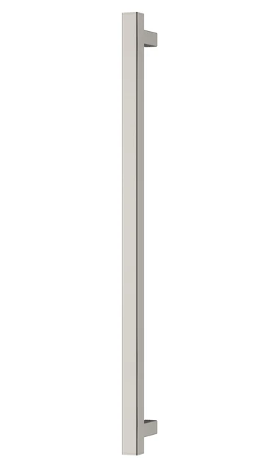 Heated Towel Rail Square 800mm Brushed Nickel [296725]