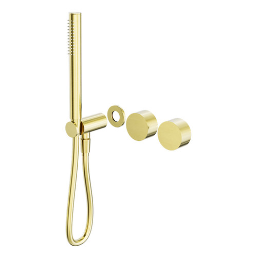 Kara Progressive Shower System Separate Plate Trim Kits Only Brushed Gold [296956]