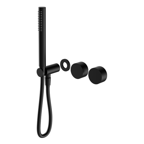 Kara Progressive Shower System Separate Plate Trim Kits Only Matte Black [296950]