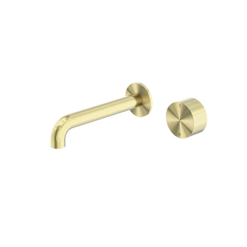 Kara Progressive Wall Basin/Bath Set 260mm Brushed Gold [297047]