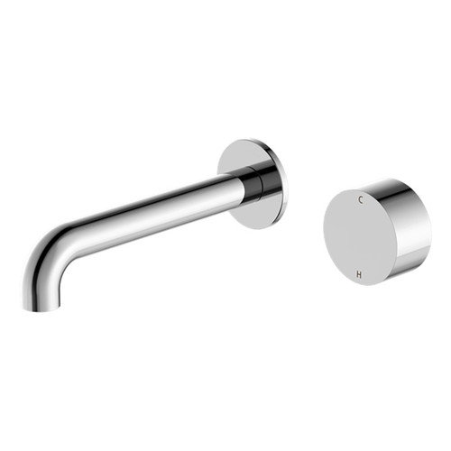 Kara Progressive Wall Basin/Bath Set 260mm Chrome [297030]