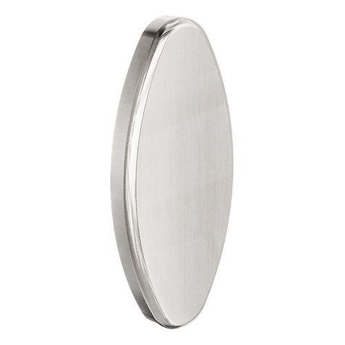 Mecca Care Backrest Removable Wall Cover Plate Brushed Nickel [297004]