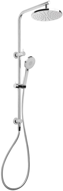 Vivid Slimline Twin Rail Shower 5Star Chrome [151877]