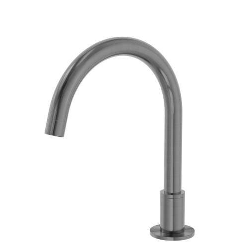 Kara Hob Mount Bath Spout Only G1/2 Female Inlet Gun Metal [297154]