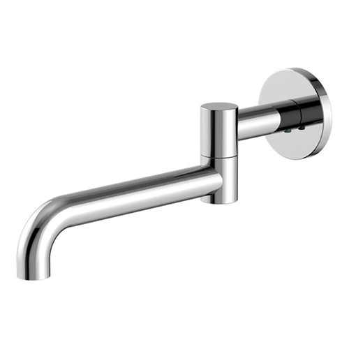 Mecca Wall Mounted Swivel Bath Spout Only 225mm Chrome [297228]