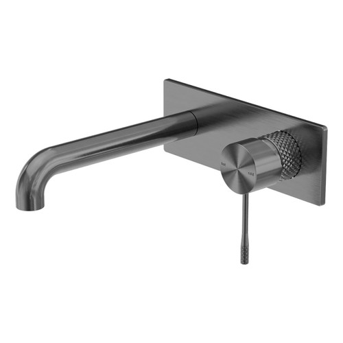Opal Wall Basin/Bath Mixer 160mm Graphite [297290]