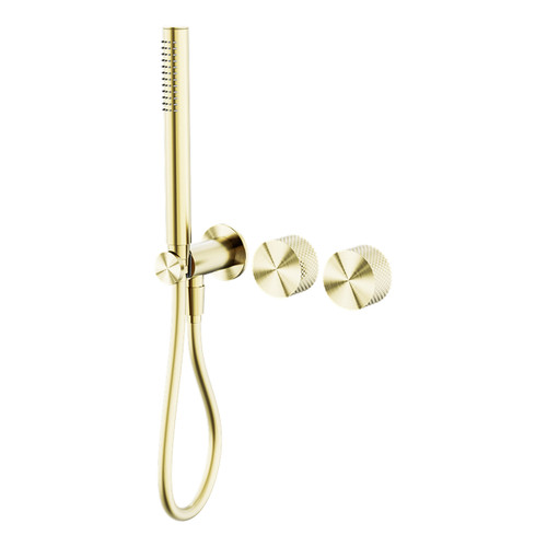 Opal Progressive Shower System Separate Plate Brushed Gold [297169]