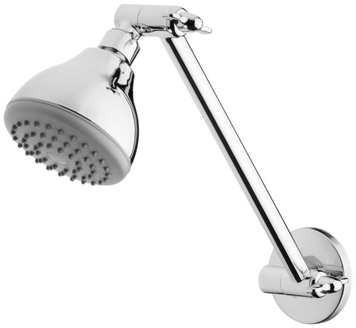 Ivy Shower Arm & Rose 3Star Chrome [151826]