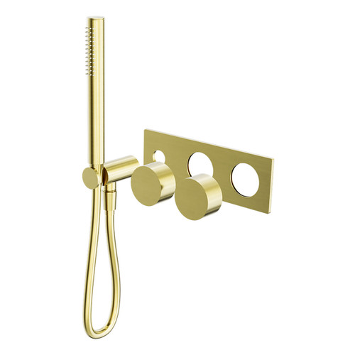 Kara Progressive Shower System Trim Kits Only Brushed Gold [297327]