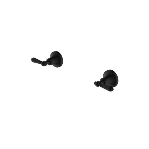 York Wall Top Assemblies with Metal Lever Matte Black [297268]