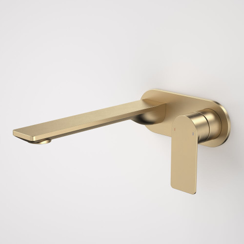 Urbane II Wash Basin/Bath Mixer Round Cover Plate 220mm Brushed Brass Lead Free [296089]