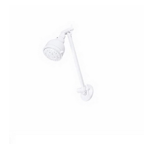 Bermuda II 3 Function Hi-Rise All Directional Shower 270mm White [122491]