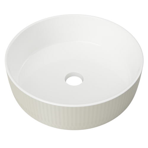 Allure Raked Basin 360mm Gloss White [298561]