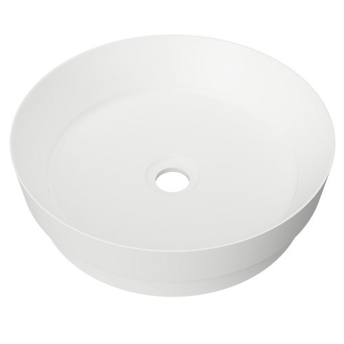 Radius Basin 400mm Matte White [298563]