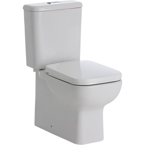 Maria Back-To-Wall Suite S Trap w/Soft Close Seat 4.5/3L White 4Star [158217]