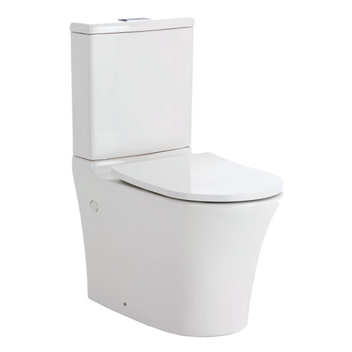 Luciana Rimless Back-to-Wall Suite SNV White 4Star [165830]