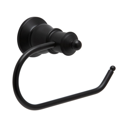 Lillian Toilet Roll Holder Matte Black [165829]