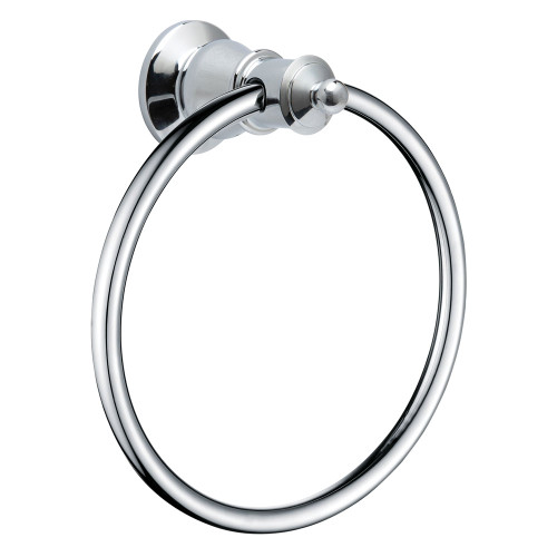 Lillian Hand Towel Ring Chrome [180020]