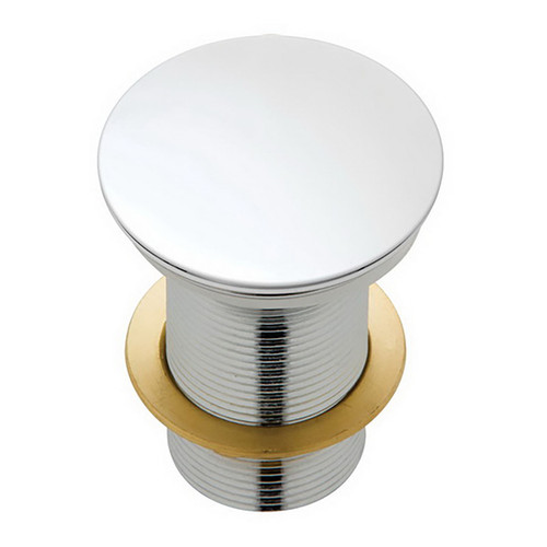 Basin Pop-Up Plug & Waste Domed No Overflow 32mm Matte White [169183]