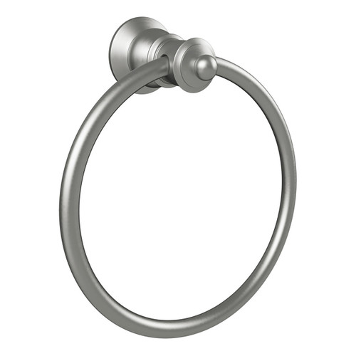 Lillian PVD Brushed Nickel Hand Towel Ring [169203]