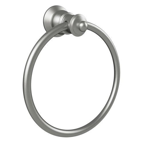 Lillian PVD Brushed Nickel Hand Towel Ring [169203]