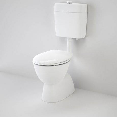 Care 200 V2 Connector (S Trap) Suite With Caravelle Care Double Flap Seat - White [151931]
