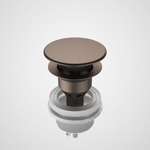 Basin Dome Pop Up Plug and Waste - Brushed Bronze [298477]