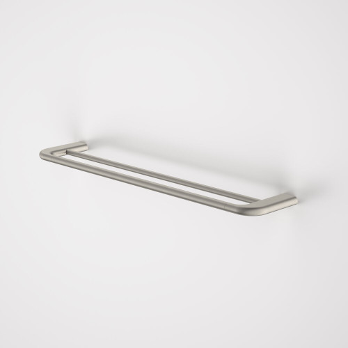 Contura II 620mm Double Towel Rail – Brushed Nickel [298603]