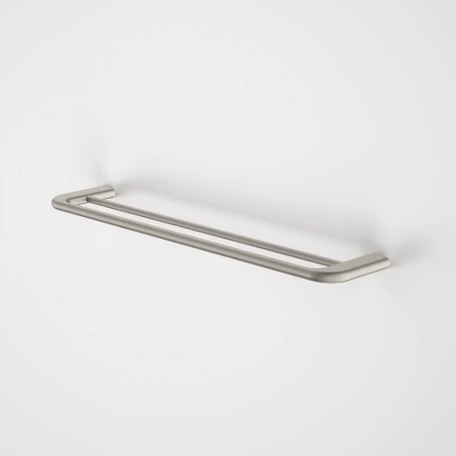 Contura II 620mm Double Towel Rail – Brushed Nickel [298603]