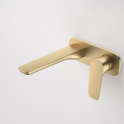 Contura II Wall Basin/Bath Mixer 180mm - Brushed Brass [298532]