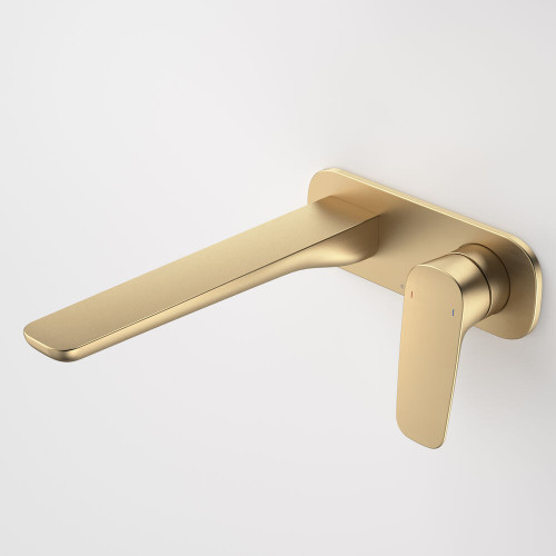 Contura II Wall Basin/Bath Mixer 220mm - Brushed Brass [298638]
