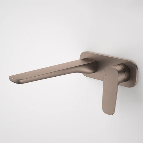 Contura II Wall Basin/Bath Mixer 220mm - Brushed Bronze [298568]