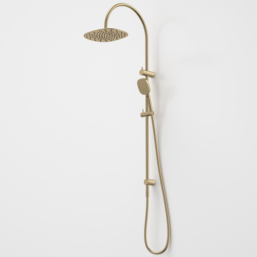 Contura II Rail Shower with Overhead - Brushed Brass [298489]