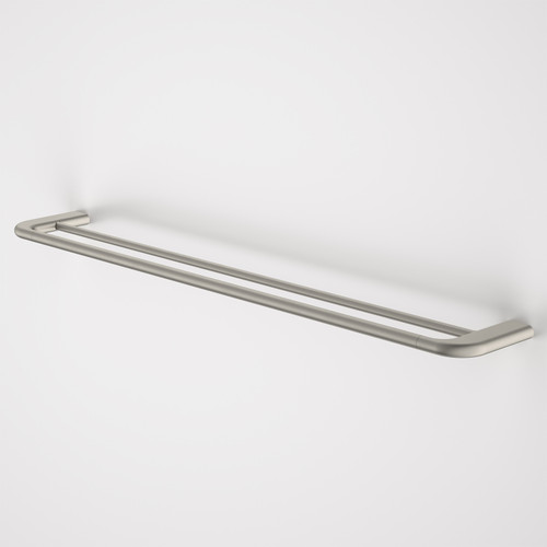 Contura II 820mm Double Towel Rail – Brushed Nickel [298646]