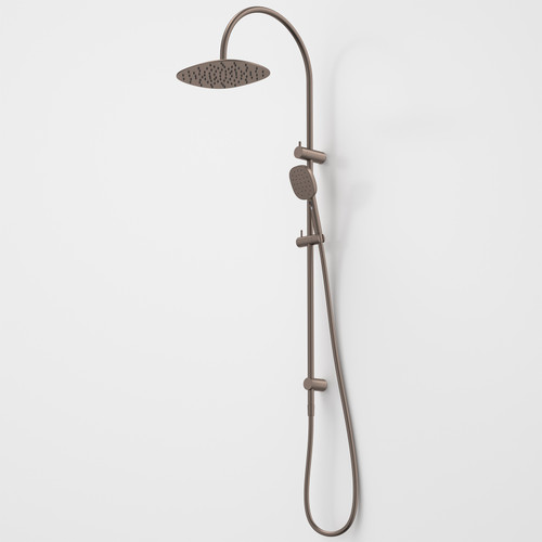 Contura II Rail Shower with Overhead Brushed Bronze [298664]