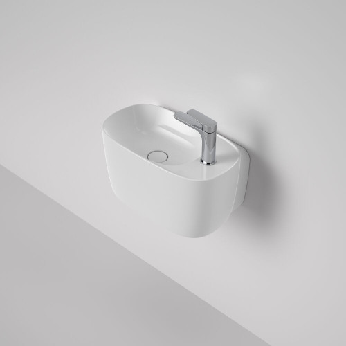 Contura II Hand Wall Basin 1 Tap Hole White [298674]